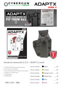 CyberGun SwissArms Universalホルスター ADAPT-X Level3