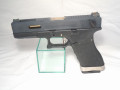 WE G18C FORCE カスタム GBB BKスライド BKフレーム Golｄバレル