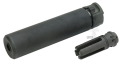 ANGRY GUN 14mm逆ネジ対応　Sure Fire SOCOM556QDサイレンサー＆FH-556-RCハイダーセット-BK