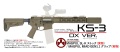 ANGRY GUN KAC KS-3 コンバージョンキット DXVer.  セラコートFDE 東京マルイ M4 MWS対応
