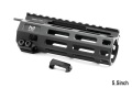 Maple Leaf Front Charging M-LOK ハンドガード WE/VFC/GHK M4/AR GBBシリーズ対応 【4/5.5inch】
