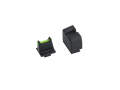 Para Bellum  P320 Green Fiber Optic F/Rサイトセット (アルミCNC/フロント集光式)