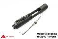 RA-TECH マグネットロック NPAS付き コンプリート スチールボルトキャリアセット GHK M4 V3 GBB対応