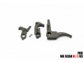 RA-TECH スチールトリガーアッセンブリー3点セット WE SCAR-L/SCAR-H V3 GBB対応 (RAG-WE-SCAR-014)