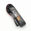 SFA製 11.1V リポ(LIPO) バッテリー ミニコネクタ 750mAh 45C-90C スーパーショートスリム (SA-B041M)