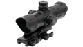 LEAPERS UTG 6" ITA RED/GREEN CQB T-ドットサイト オフセットQDマウントセット