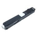 Airsoft Artisan DWSタイプ スライド/アウターバレルセット (Licensed/東京マルイ G17対応) Midnight Blue Cerakote