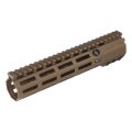 Airsoft Artisan SOLGW L89 タイプ 9.75インチ M-LOK ハンドガード BK(AEG/MWS/GBB/PTW)