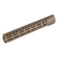 Airsoft Artisan SOLGW L89 タイプ 13.75インチ M-LOK ハンドガード DE(AEG/MWS/GBB/PTW)