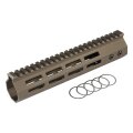 Airsoft Artisan Stubborn Mule タイプ OCTAGONAL 9インチ ハンドガード (AEG/MWS/GBB/PTW対応) 【BK/DE】