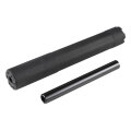 Airsoft Artisan SF RYDER 9M-TIタイプ 9mmサイレンサー (14mm逆ネジ) BK/DE