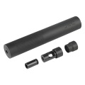 Airsoft Artisan AE OPS タイプ Mk12 SPR サプレッサー 14mm逆ネジ サイレンサー BK