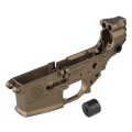 BPW CNC6061アルミ ロアレシーバー APFG MCX SPEAR LT GBB対応 FDE