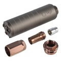 RGW Q SOUTHPAW タイプ 5.56 サイレンサー ハイダー ブラストシールドセット