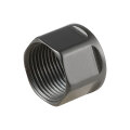 5KU Hexagon スレッドプロテクター (14mm逆ネジ) BK