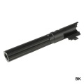 5KU フルートタクティカルアウターバレル (11mm正ネジ/東京マルイ Hi-CAPA5.1対応) BK