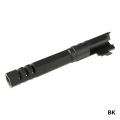 5KU ヘックスタクティカルアウターバレル (11mm正ネジ/東京マルイ Hi-CAPA5.1対応) BK