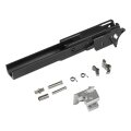 5KU CNCアルミ削り出し 4.3インチ ミドルフレーム Type1 Black (東京マルイハイキャパシリーズ適合)