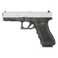 【JPバージョン】UMAREX/GHK G17/Glock17 グロック17 Gen3 (Crushed Silver/CERAKOTEカスタム/OfficialLicense)