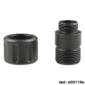 SLONG Airsoft 11mm正→14mm逆ネジ 変換アダプター (マズルプロテクター) BK 各種
