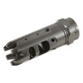 ノーブランド SI KING COMPタイプ スチールフラッシュハイダー (14mm逆ネジ)