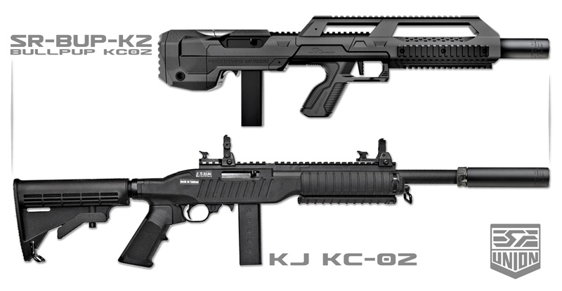 SRU SR BUP K2 Bullpup キット（KJ　WORKS　KC02/Ver.2/KJ04A　対応）