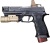 Bomber Airsoft Herrington Arms HC320タイプ コンペンセイター＆アウターバレルセット BK/TAN SIG(VFC) M17 GBB対応