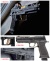 Bomber Airsoft P320 FLAT スケルトンタイプ アルミトリガー SIG(VFC) P320 M17/M18対応 【BK/GRY/GD】