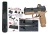 NOVA NORSSO REPTILE C Compact カスタムスライドセット BK SIG(VFC) P320-M18 GBB対応(VFC-S10-BK)