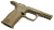 Nebula 東京マルイ M&P9用 PCPタイプ リアル刻印フレーム TAN
