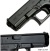 Nebula 東京マルイ Glock19 Gen.4対応 Glock19 Gen.4 CNCアルミカスタムスライド BK