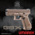 PRO ARMS Umarex G19g4/G19用 アルミアウターバレル(14mm逆ねじ付き) - FDE