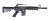 【NPAS】T8/CGS COLT M609 XM177E1 10inchバレル ガスブローバックライフル