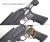 WII TECH T-22 MOD0 PYTHONSタイプ 8インチ M-LOKハンドガード&レシーバーセット  KJworks HAWKEYE(KC02)対応