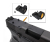WII TECH Trijicon RMR/SRO ドットサイトマウントベース マルイ Glock17 Gen.5 GBBシリーズ対応