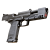 【JPバージョン】KSC USP45 マッチ スライド HW(ヘヴィウェイト)  GBB ハンドガン