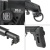 5KU Zenit PT-3タイプ テレスコピックフォールディングストック (LCT/GHK/CYMA) BK