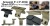 ANGRY GUN REPTILIA AUSタイプ 34mm径 スコープマウント 20mmレール対応 【BK/FDE】