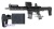 Arron Smith SB tactical HBPDWタイプ スライドストックキット WA/VFC M4 GBBシリーズ対応 BK