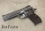 PANDORA ARMS ウッドグリップ ブラウン マルシン(Marushin) SIG P210-6用  (AWG-1466)
