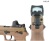 Bomber Airsoft SIG ROMEO1 アルミドットサイトマウント＆リアハイサイトセット SIG(VFC) P320 M17/M18 GBB対応