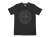 B&T TEXTIL Tシャツ/Slim Fit/メタルキーリング付き (Black)