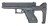 CloneTech FluxDefense型 GlockBraceマシンピストルキット/専用ホルスター付属