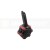 AW CUSTOM VX/GLOCKシリーズ用 350連Adaptiveドラムマガジン/STD (AW/VX/WE/ Marui互換) Black/Red