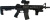 【実物】 NcStar DLG AR15 エルゴノミックグリップ