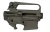 ANGRY GUN マルイM4MWS対応 Colt M16A2 USGI BURST Ver レシーバーセット (ロールスタンプ仕様/6061-T6アルミ）