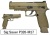 AEG(ASIA Electric Guns) SIG P320-M17 ガスブローバック TAN