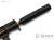 PTS Dead Air Wolfman Mockサプレッサー (トレーサー内蔵)  Black