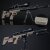 Silverback Desert Tech SRS A2/M2 ボルトアクションライフル 22inch (OfficialLicense/JP Ver.)(BK/DE/OD)