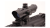 LEAPERS UTG 6" ITA RED/GREEN CQB T-ドットサイト オフセットQDマウントセット